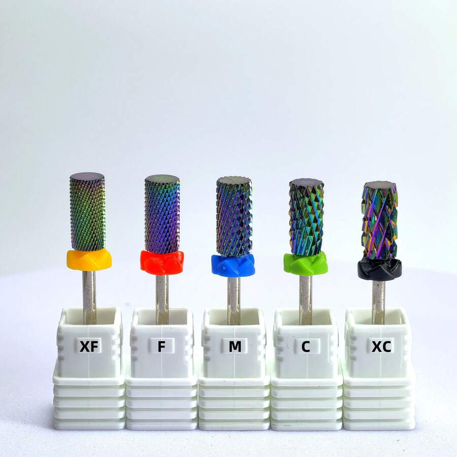 Mũi cacbua 3/32" dùng để loại bỏ, định hình và đánh bóng Acrylic & Gel - Dụng cụ làm móng tay và móng chân không mùi