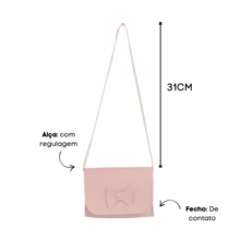 Kit 4 Items Girls' Tennis Shoes Kids Belt Bag And Girls' Socks - 彩色 - 查看 8