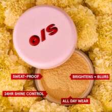 ONE/SIZE By Patrick Starrr Ultimate Blurring Setting Powder – Ultra Pink, 0.23 Oz / 6.5 G, Mini Loose Matte Setting Powder For Brightening And Long-Lasting Makeup, Blurring & Poreless Finish, Perfect For Baking And Shine Control, Vegan & Cruelty-Free - Ultra Pink - dành cho tông da sáng đến trung bình - Xem 5