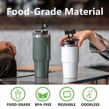 3 件套 - 10 毫米花朵和蝴蝶结硅胶吸管装饰、自粘字母贴片、杯柄装饰吊坠、适合 30 盎司和 40 盎司玻璃杯、婚礼派对节日礼物、母亲节礼物 - 黑蝴蝶結 - 查看 7