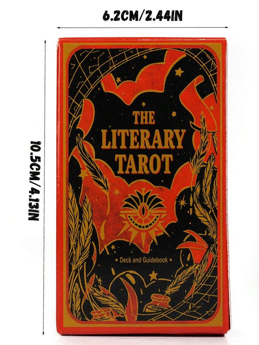 1pc Interesting Literary Game Tarot Cards, Adult Desktop Board Games