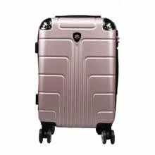 Maleta De 10 Kg Ligera Doble Llanta Esquinero Candado 20 Pulgadas - Rosa Oxidada - Ver 1