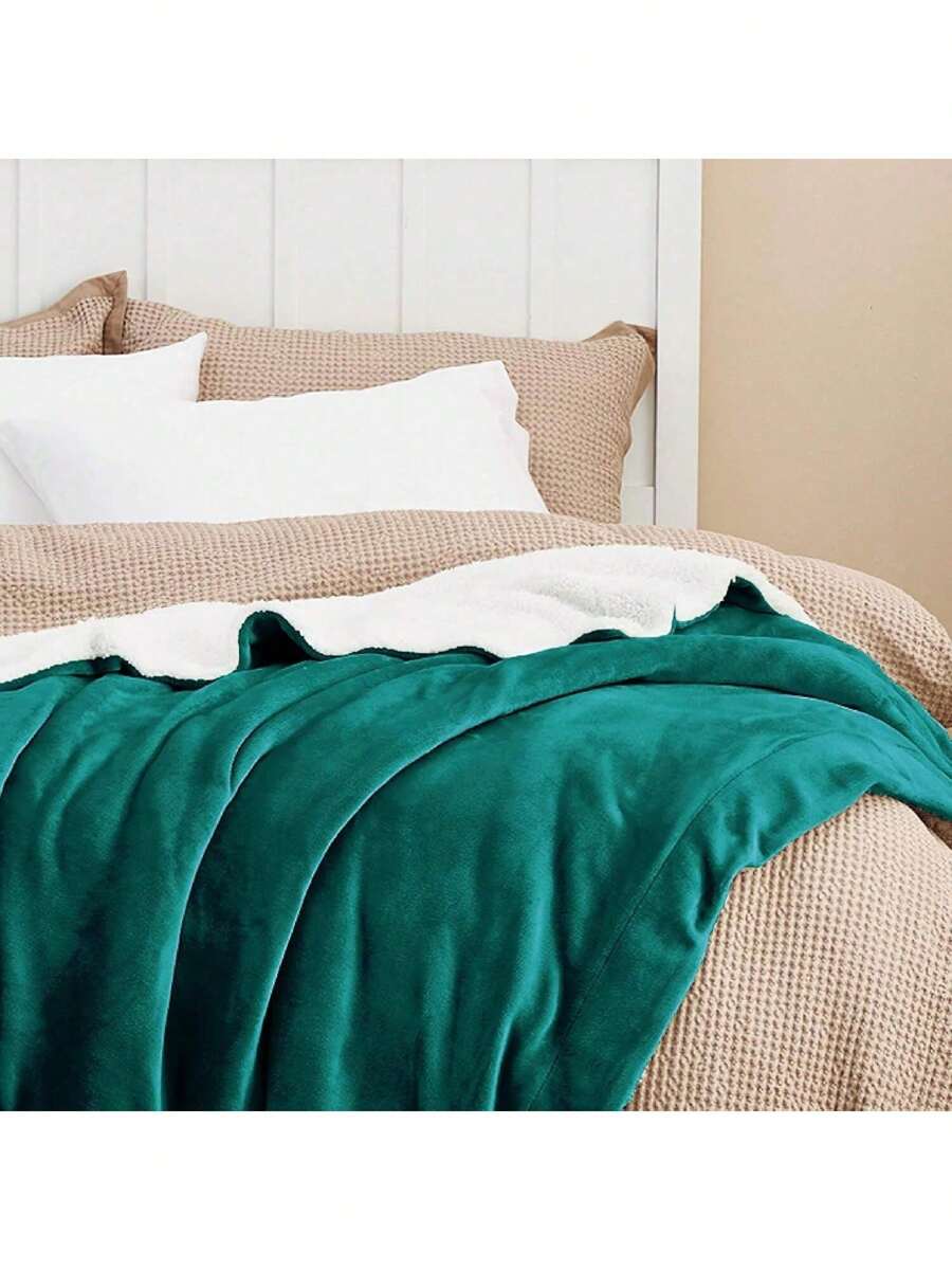 Sherpa Fleece Cal King Blankets For Bed Thick And Warm Oversized