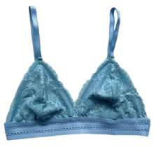 Kit 2 Lace Bra Without Pads With Lining And Adjustable Top Type With Elastic - Nhiều màu - Xem 7