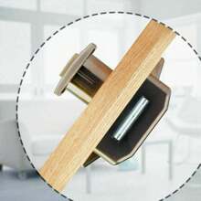 5x Push Button Catch Locks Latch Knobs Drawer Cupboard Cabinet Door Campervan - White - View 4