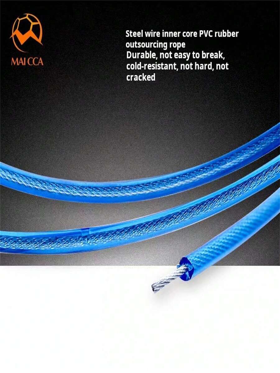 Counting Steel Wire Jump Rope, Student & Adult Use, Suitable For Exam