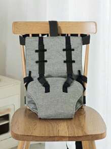 1 件儿童椅子绑带，婴儿安全带保护器防摔固定带，餐椅腰带 - 灰色 - 查看 5