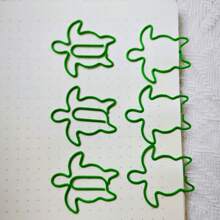 15/25pcs Cute Shaped Paper Clips - Durable, Non-Slip Metal Office Supplies For Organizing Documents & More,Back To School,School Supplies