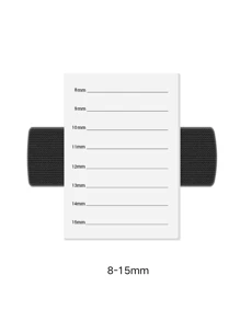 1 件装亚克力睫毛延长收纳托盘假睫毛支架瓷砖调色板睫毛架带皮带嫁接睫毛秤工具 - 彩色 - 查看 14