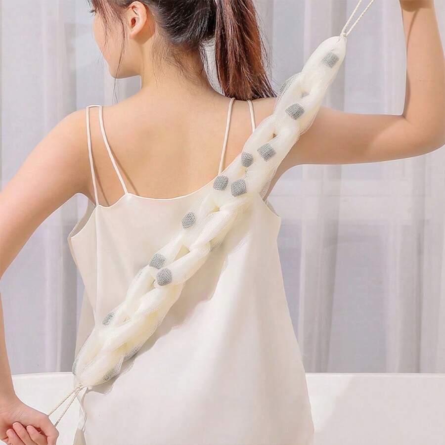 1pc Soft Bathing Flower Bath Towel Scrubber For Home Use, Non