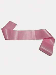 1pc Plain Colored Ribbon/Sash For Wedding Events Party Decor, Colored Satin Ribbon Sash, DIY Bachelorette Party Sash, Blank Ribbon Sash - Multicolor - View 10