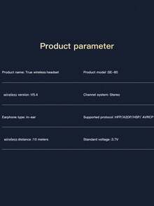 触屏无线耳机 入耳式立体声耳机 支持ANC主动降噪 ENC 通话降噪 LED全彩触屏 来电接听 可找耳机 游戏低延迟耳机 - 彩色 - 查看 8