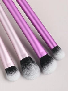 7支/套经典长柄柔软亲肤专业化妆刷 - 散粉刷、轮廓刷、晕染刷，化妆刷套装，化妆刷套装，全套化妆刷，化妆套装，全套化妆工具，化妆刷套装，化妆刷礼盒 - 彩色 - 查看 8