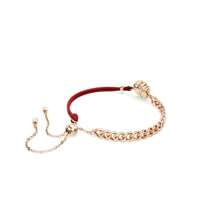 Rose Gold Tone Crystal Dragon Claw Red Cord Bracelet, New Release #5675841 - 5675841 Red - View 4