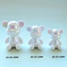 1 bộ tượng động vật hoạt hình nhiều màu sắc, đồ trang trí nhà hiện đại dễ thương, tượng động vật trang trí tủ cho phòng ngủ, phòng khách và văn phòng, lý tưởng cho năm mới, sinh nhật, tiệc cưới - Đồ trang trí hình gấu - Nhiều màu - Xem 29