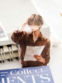 Stylish Boy PET贴纸包，即时收藏系列贴纸，适用于手机壳、水瓶、相框DIY装饰、剪贴簿 - 均碼 - 查看 2