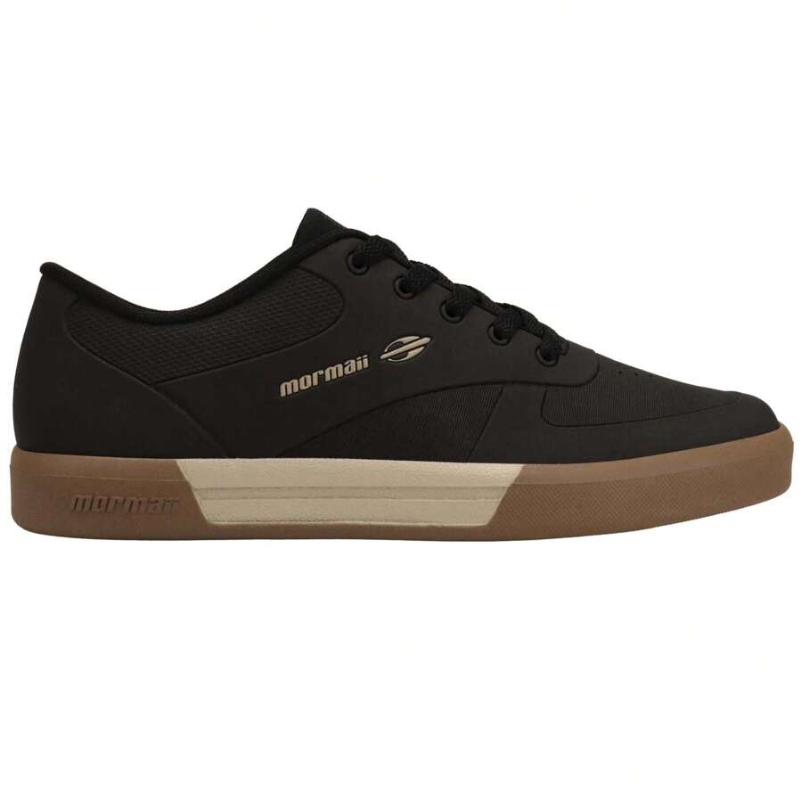 Mormaii Urban Smash Original Skate Casual Men's Sneakers - Hitam dan Coklat - View 1