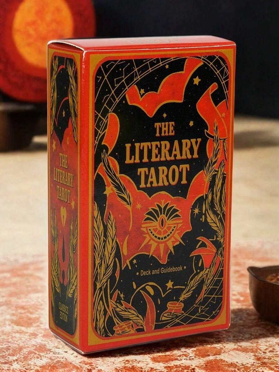 1pc Interesting Literary Game Tarot Cards, Adult Desktop Board Games