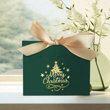 5/20 Stück Weihnachtsgeschenkboxen Kekse Süßigkeitenbox Weihnachtsbaum Fröhliche Weihnachten Dekorationen 2025 Weihnachten Neujahrgeschenke