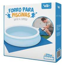 Lona Forro de Proteção 270cm para Piscina Inflável e Estrutural VG Plus - Azul Marinho - Visão 7