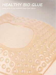 4 pares de sujetadores invisibles con push-up, sujetadores para mujer con cierre delantero sexy, pegatinas para pezones, sujetadores con push-up autoadhesivos de silicona sin costuras y sin tirantes