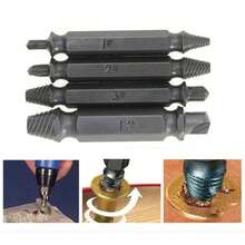 Tagco Usa Inc 4-Piece Set: DrillPro Double-Sided Damaged Screw Extractors - 彩色 - 查看 1