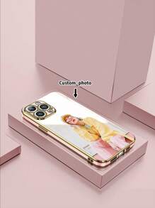 1 Ốp lưng điện thoại chống sốc TPU màu hồng mạ điện 6D có thể tùy chỉnh họa tiết tương thích với Apple/Ốp lưng điện thoại phù hợp/Ốp lưng điện thoại thú vị/Ốp lưng điện thoại Galaxy/Ốp lưng điện thoại Redmi/Ốp lưng OPPO/Ốp lưng điện thoại phù hợp Tương thích với Apple 15 PRO MAX/Apple 14 Pro Max/Galaxy A05/Galaxy A54 5G/Galaxy A52/A52s 5G/Galaxy S21 FE 5G/Galaxy S23 Ultra/Galaxy S24 Ultra 5G/Poco X5 Pro - màu đen - Xem 2