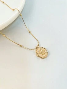 Customized Photo Necklace, Elegant Adjustable Hug Angel Necklace Jewelry In Gift Box, Ideal Gift For Birthday, Christmas, Valentine's Day And Mother's Day