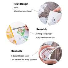 1 个 DIY 镂空绘画模板墙面绘画喷漆装饰万圣节圣诞节南瓜艺术移动植物涂鸦板 - 彩色 - 查看 7