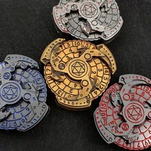 1PC 7 In 1 Rotating Dice, Cool RPG Role Playing Desktop Game Dice, Party Games, Drinking Games, Family Games, Rotating Digital Gear Design, Fun Dice Toys - Multicolor - View 5