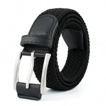 1 buc Curea de golf unisex casual din nailon, curea elastică țesută pentru bărbați și femei, potrivită pentru patru anotimpuri, confortabilă și respirabilă, accesoriu cu cataramă metalică, casual, afaceri, cadou pentru iubit, soț, tată, tată, bărbați, purtare zilnică, modă, adolescenți, activități în aer liber, vacanță, atletic, călătorii, stradă, boho, vintage toamnă, Halloween