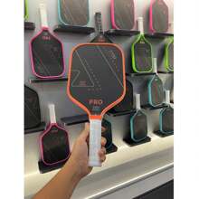 1pc T700-16MM PRO Carbon Fiber Textured Matte Finish Pickleball Paddle, Multiple Colors Available, Adult Professional Competition Racket - Multicolor - View 5