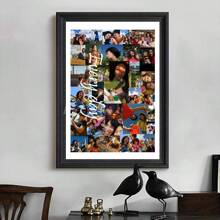 1 Stück personalisierte Leinwandkunst Wanddekoration, Beste Freundin, Familie Foto, Geburtstags Geschenk, Gedenken, Pärchen und andere Fotocollagen, individuell bedruckt, Schlafzimmer Wanddeko, Freundschaft, Freundin, Valentinstag, Valentinstags Dekoration Geschenke, Abschluss