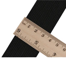 10م من الحزام المرن السميك عالي المرونة لتطبيق على الخصر والبنطلونات، خيط مطاطي مسترخي