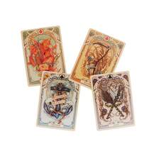 Trò chơi bài Tarot Romantic Lenormand 37 lá bài tiếng Anh - Nhiều màu - Xem 6