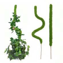 1pc Artificial Moss Pole For Monstera Creepers Climbing Indoor Plant Extension Support Stake Frame - Green - View 8