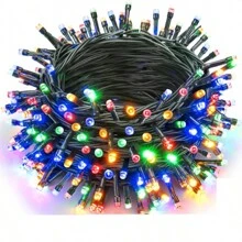10m-100m LED Lights String,Green Wire Fairy Lights With Remote Control,Christmas Tree Decor Lights,Used For Halloween New Year Party Garden Terrace Christmas Decoration - US A Type Plug(110-127V) - View 15