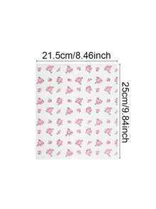 50pcs Baking Parchment Paper, Sandwich Wrapping Paper, Grease-Proof Paper Plates, Suitable For Cakes, Fried Chicken, French Fries - 50pcs - View 2