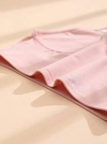 9 条装 女士高腰三角内裤 纯色三角裤 收腹提臀 弹力运动内裤 - 彩色 - 查看 10