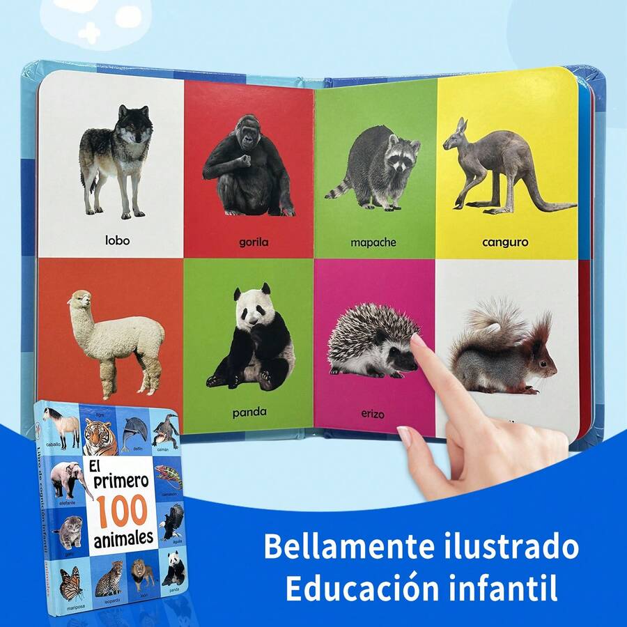 1 Spanish Language Children's Learning Board Book. Children Spanish