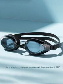 1pc Swim Goggles Set, High-Definition Anti-Fog Anti-Water Large Frame Swim Goggles, Unisex Swim Cap And Swim Goggles, Professional Diving Swimming Equipment, Beach Essentials, Beach Accessories, Pool Float - Multicolor - View 18