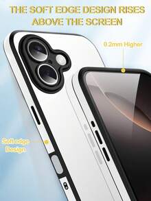 1 Ốp lưng iPhone 16 tùy chỉnh với các chữ cái và biểu tượng DIY được cá nhân hóa, thủ công bằng giấy bạc vàng, ốp lưng điện thoại tối giản cao cấp có họa tiết vải, được bọc hoàn toàn bằng phim ống kính, quà tặng hoàn hảo cho Giáng sinh, sinh nhật, Halloween cho bạn trai, bạn gái, bạn thân, gia đình và chính bạn. Tương thích với iPhone 16/15/14/13/12 Pro Max. - Nhiều màu - Xem 2