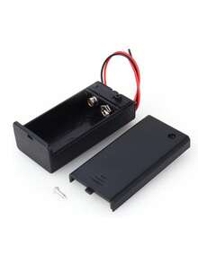 9v Battery Cover With On Off Switch - 彩色 - 查看 2