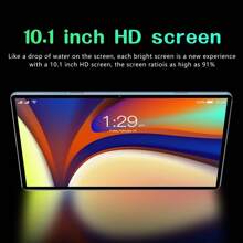 OFGPPB Brand/Pura 70 (Grey Set)/10.1-Inch FHD Android 13 Tablet/MTK6771, 10-Core, 2.0GHz/Actual RAM 6GB+ROM 128GB/1920x1200px Resolution/6000mAh Lithium-Ion Battery/802.11ac Wifi 2.4G And 5G/5.0 Bluetooth/TF * 1 Card (Supports 128GB Expansion)/500w Front Camera And 800w Rear Camera - Grey - View 3