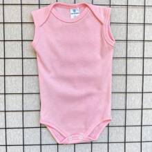 Kit 3 Body de Bebê Infantil Regata Verão 100% Algodão