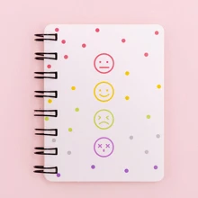 1 pieza/4 piezas Cuaderno adorable, memo espiral, diario de aprendizaje Kawaii y páginas en blanco para notas, cuadernos con patrones de flor, amor y oso, regalos para niños, útiles escolares para maestros, regalos o premios para fiestas de niños, regalos de Navidad y Año Nuevo, pequeños y fáciles de guardar y llevar al aire libre, registro rápido (80 hojas, 160 páginas), cuaderno miniatura adorable, pequeños cuadernos de notas, diarios para niños