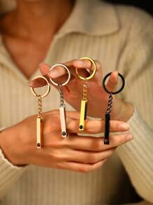 1 móc khóa mặt dây chuyền hình chữ nhật, móc khóa chiếu ảnh tùy chỉnh, móc khóa mặt dây chuyền hình trụ cá nhân hóa, quà tặng kỷ niệm Giáng sinh, đồ dùng học tập, trở lại trường, quà tặng trường học, cho văn phòng, cho trường học, cho lớp học, làm quà tặng cho giáo viên, cho trường đại học, cho đồng nghiệp, cho phòng ký túc xá, cho giáo viên, cho bé trai và bé gái, cho thanh thiếu niên, học sinh trung học cơ sở, học sinh trung học phổ thông, sinh viên đại học, sinh viên đại học, sinh viên năm nhất, sinh viên năm hai, sinh viên năm ba - Nhiều màu - Xem 8