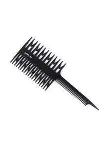 1PC 双面染发梳 双面染发梳 防静电 多功能 适合居家和发廊染发 - 彩色 - 查看 7