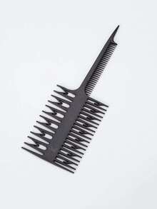 1PC 双面染发梳 双面染发梳 防静电 多功能 适合居家和发廊染发 - 彩色 - 查看 8