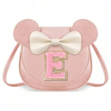 Toddler Girls' Wallet, Cute Bow Wallet/Crossbody Bag/Shoulder Bag, Personalized Glitter Coin Purse, Birthday/Christmas Gift For 1-8 Years Old Girls